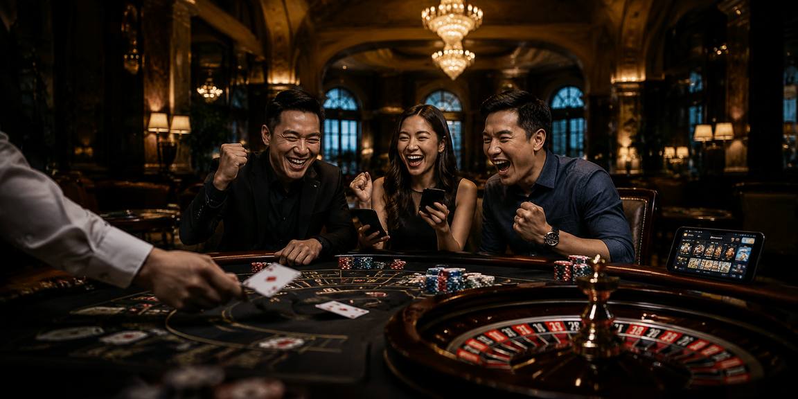 Permainan Casino Langsung dengan Dealer Sungguhan